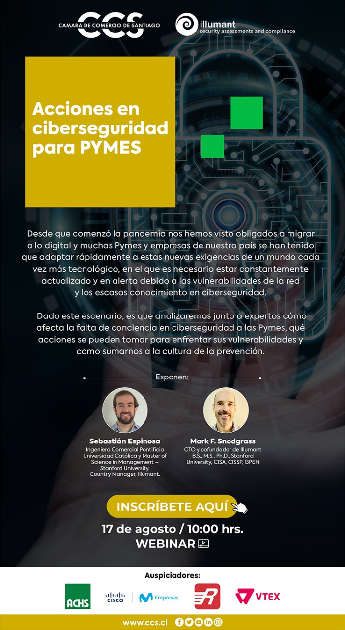 WEBINAR ENFOCADO EN CIBERSEGURIDAD PARA PYMES