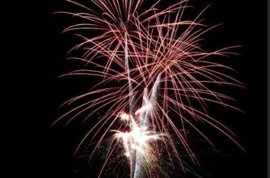 quemadura por fuegos artificiales