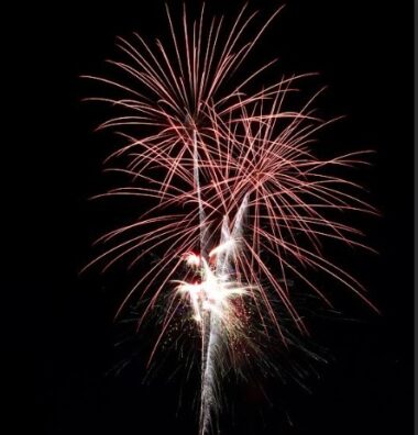 quemadura por fuegos artificiales