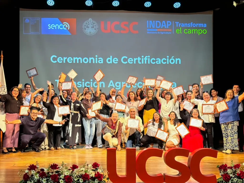 UCSC Y SENCE CERTIFICAN A PRODUCTORES DE INDAP