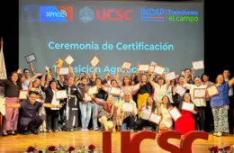 UCSC Y SENCE CERTIFICAN A PRODUCTORES DE INDAP