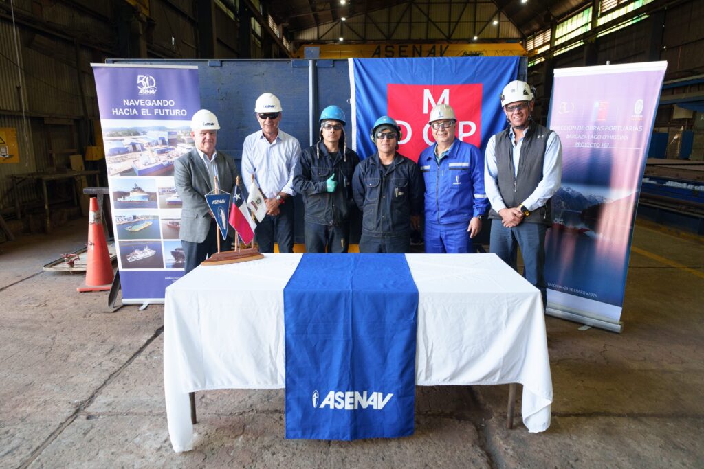 nueva barcaza para el Lago O’Higgins