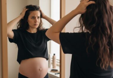 Caída del pelo en embarazadas