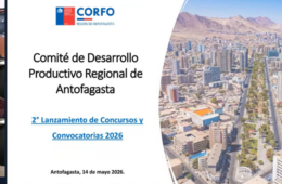 Corfo Antofagasta anuncia nuevos concursos
