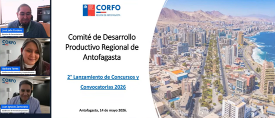 Corfo Antofagasta anuncia nuevos concursos