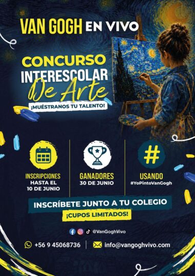 Van Gogh en Vivo – Concurso Interescolar de Arte y Entretenimiento
