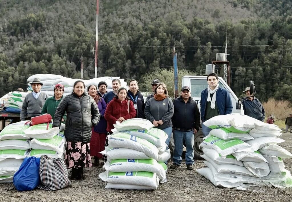 entrega de capital de operación de INDAP