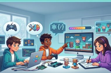 Talleres de invierno para que tus hijos programen su propio videojuego
