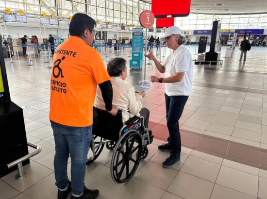 Aeropuerto Santiago de Chile lanza nueva app Purple Door para asistencia de movilidad