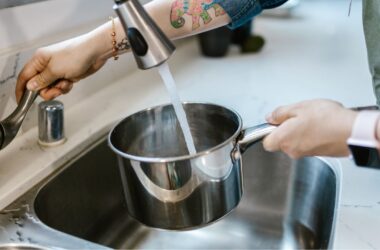 tomar agua de la llave