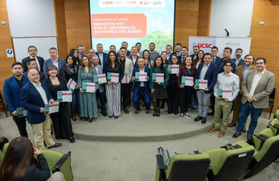 UCSC certifica a 40 personas en formación sobre hidrógeno verde